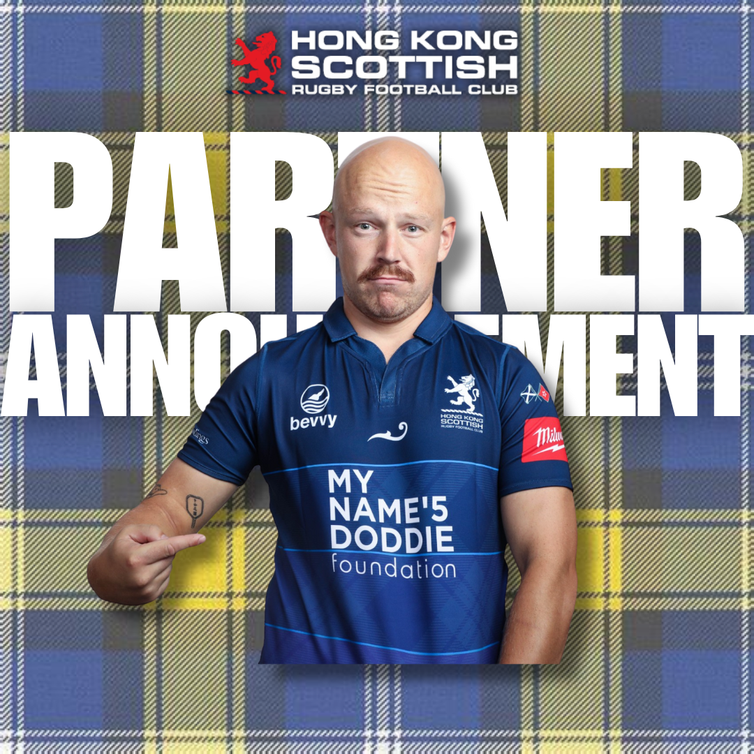 Hong Kong Scottish RFC Announces Partnership with My Name’5 Doddie Foundation